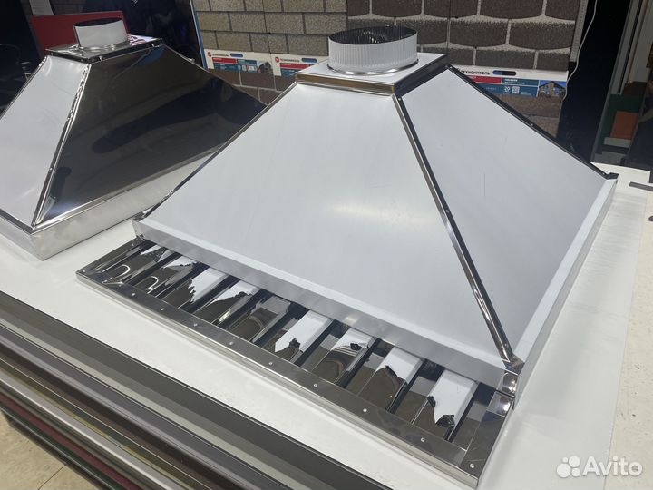 Зонт вытяжной 60*100 оцинкованный (и в цвете) цена