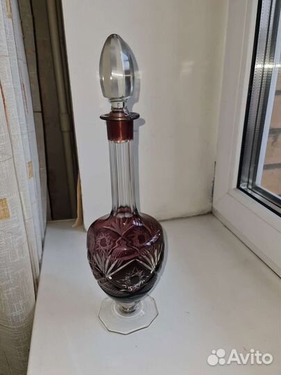Графин хрустальный СССР