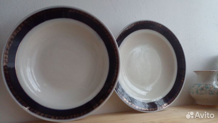 Блюдца и тарелки СССР новые наборы