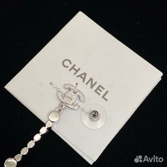 Серьги chanel (новая коллекция)