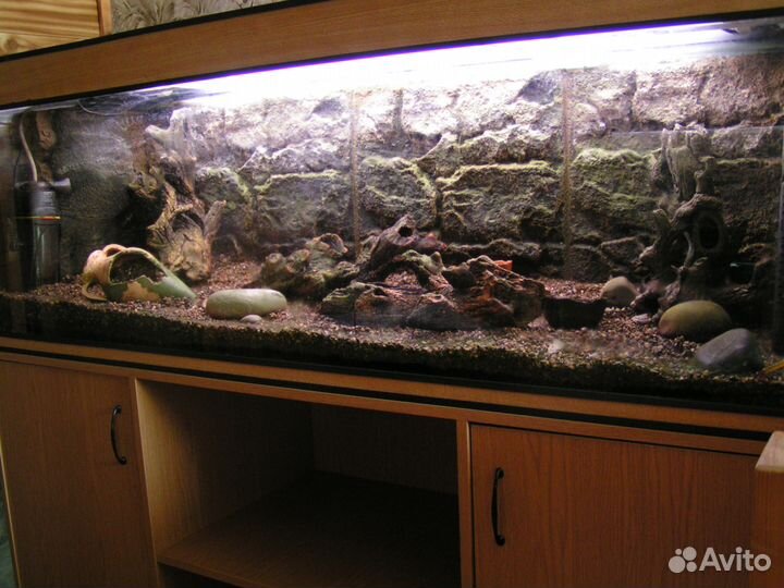 Аквариум 500 литров №1 с тумбой