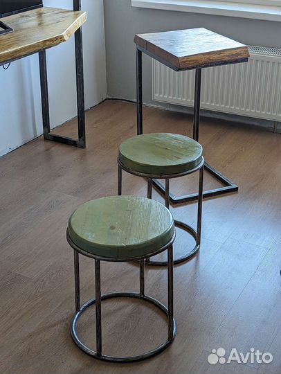 Полка стеллаж массив дуба