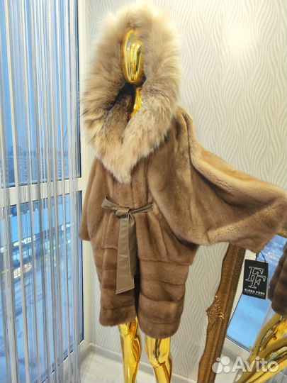 Шуба норковая рысь 42-52