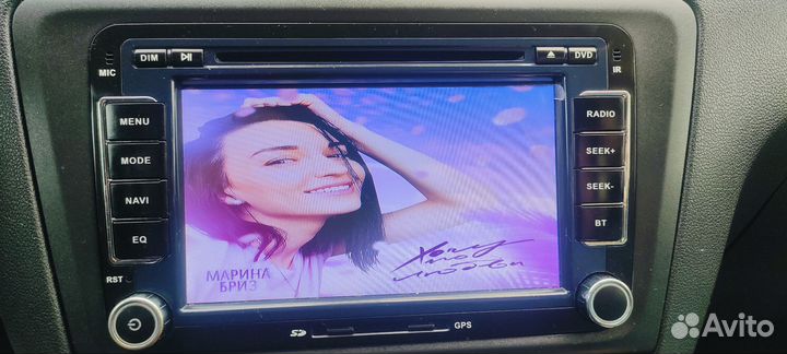 CRS 710 с навигацией и видео (на висе)