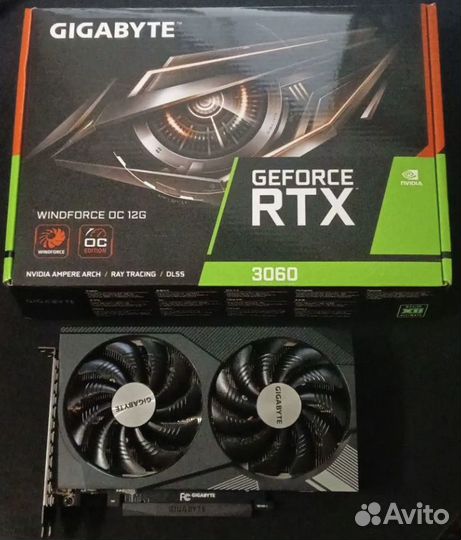 Gigabyte RTX 3060 Windforce OC 12gb