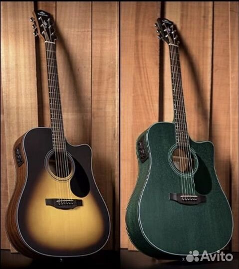 Трансакустическая гитара kepma