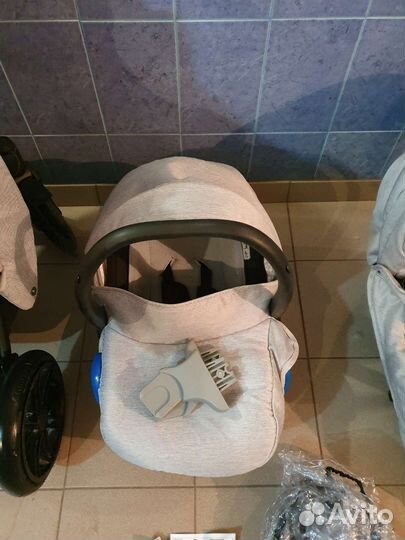 Коляска camarelo zeo 3 в 1