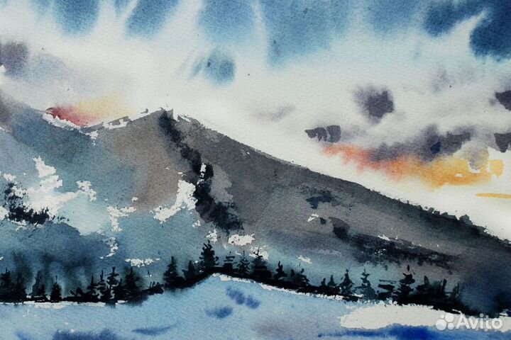 Акварельные картины