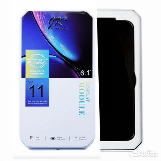 Дисплей iPhone 11 incell JK черный