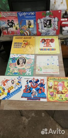 Виниловые пластинки СССР