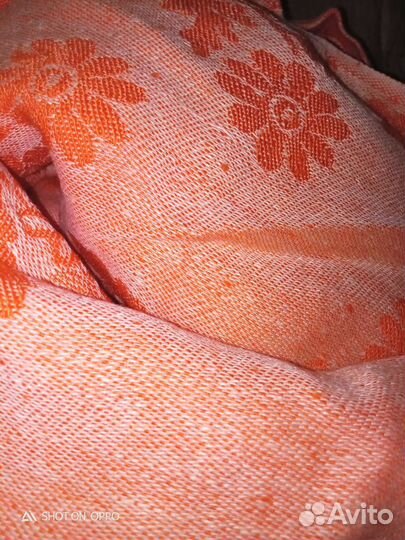 Отрез ткани Лен с добавлением хлопка СССР