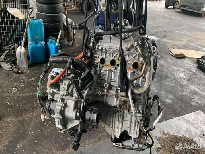 Двигатель toyota sienta NHP170 1nzfxe 0201