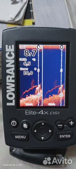Эхолот Lowrance Elite-4x DSI