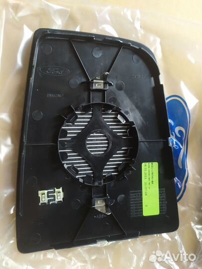 Стекло зеркала электрического левого ford transit