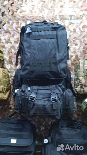 Тактический рюкзак 80 литров новый