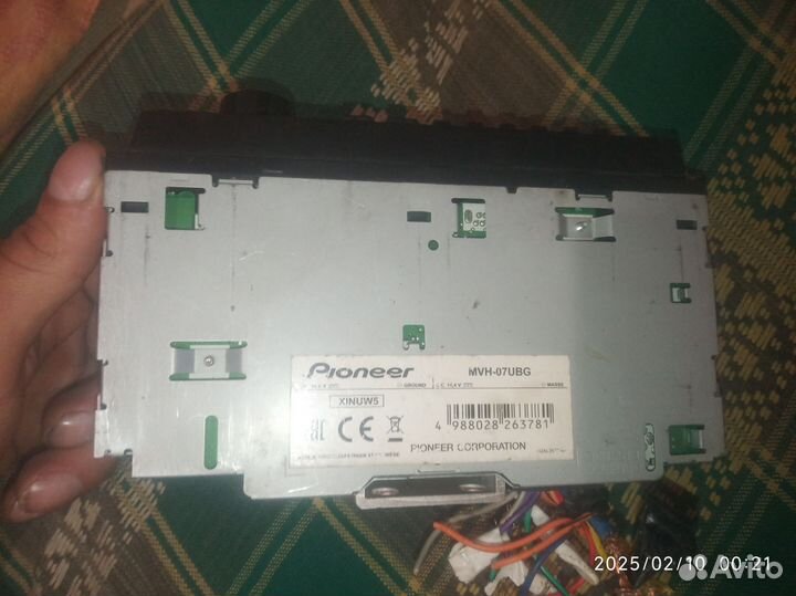 Магнитола pioneer 7ubg