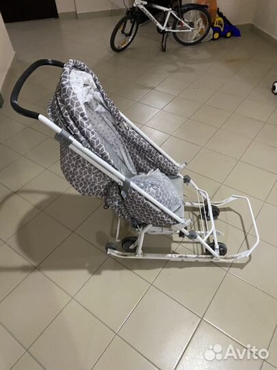 Санки-коляска Nika - Наши детки 3-1К