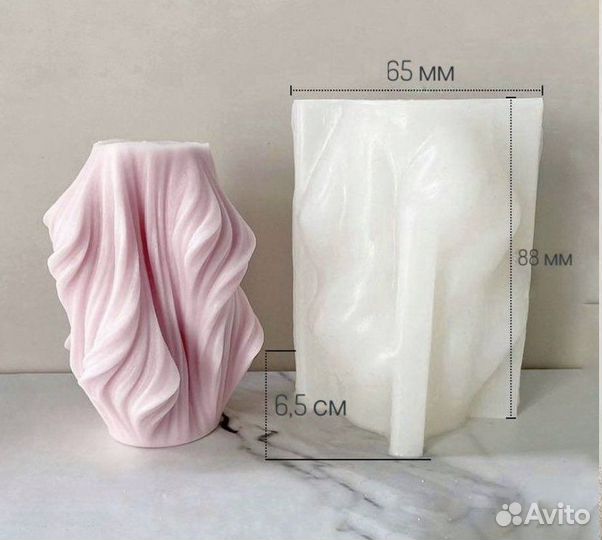 Силиконовый молд для свечей 