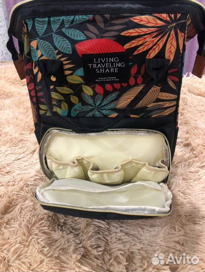 Сумка рюкзак для мамы на коляску