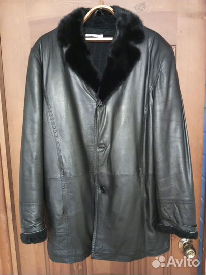 Дубленка натуральная мужская 54-56 размер