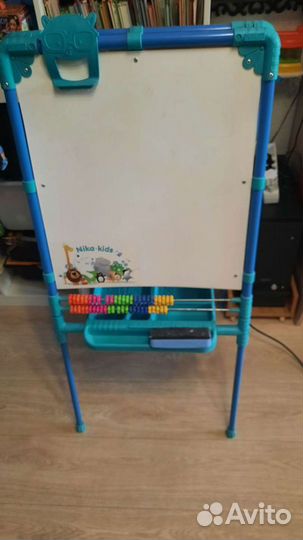 Мольберт детский двухсторонний (магнит/доска)