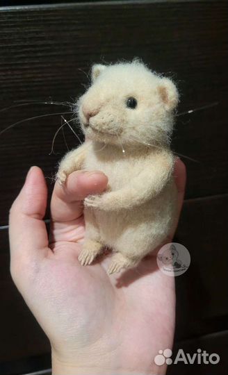 Игрушка мышонок. Ручная работа