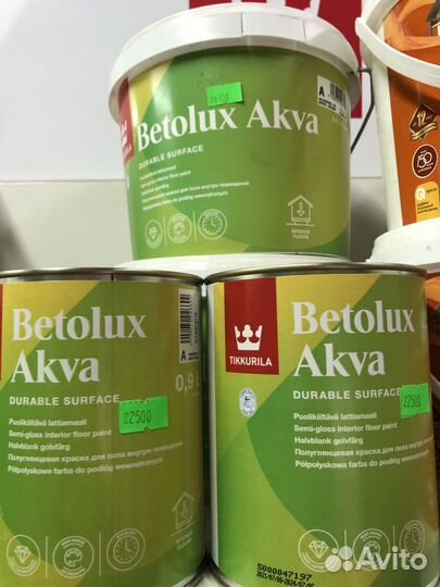 Tikkurila Betolux Akva / Тиккурила Бетолюкс аква