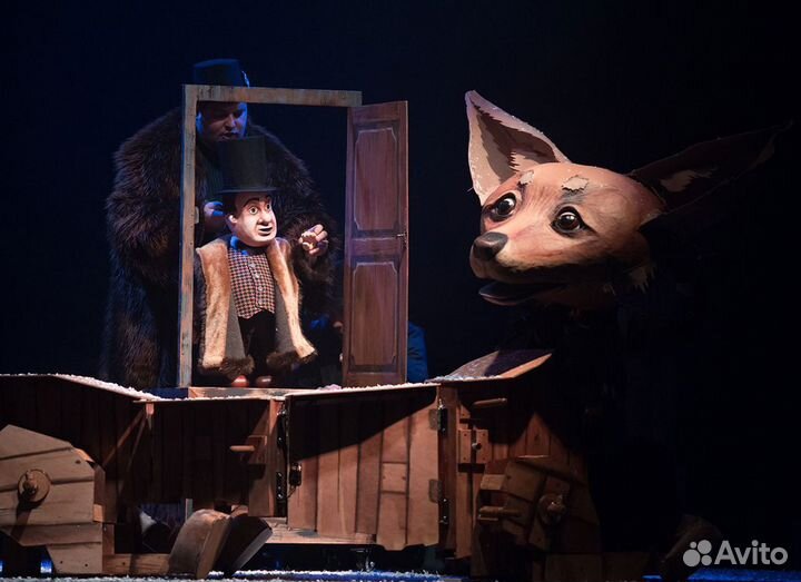 Спектакль Каштанка Московский театр кукол