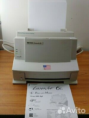 Быстрый Принтер Hp Laserjet 6L для бизнеса