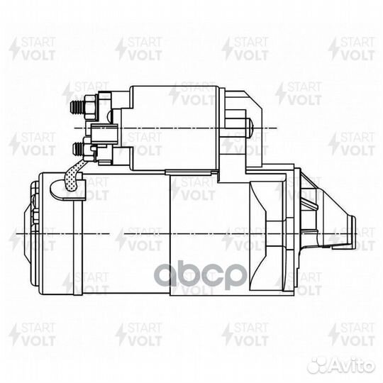 Стартер для а/м Geely MK Cross (05) /Otaka (07