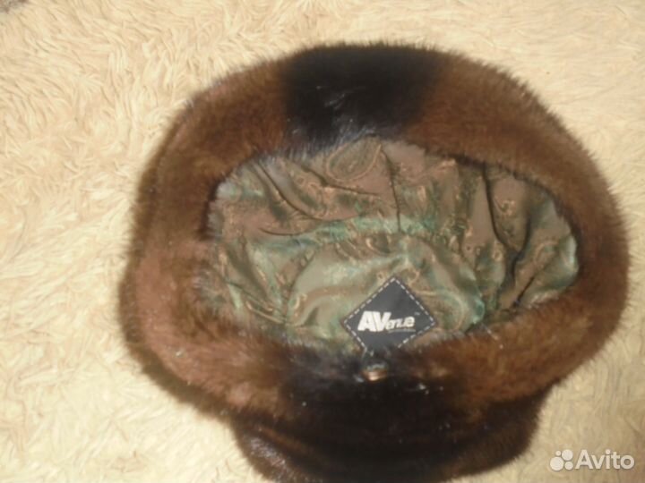 Шапка норковая