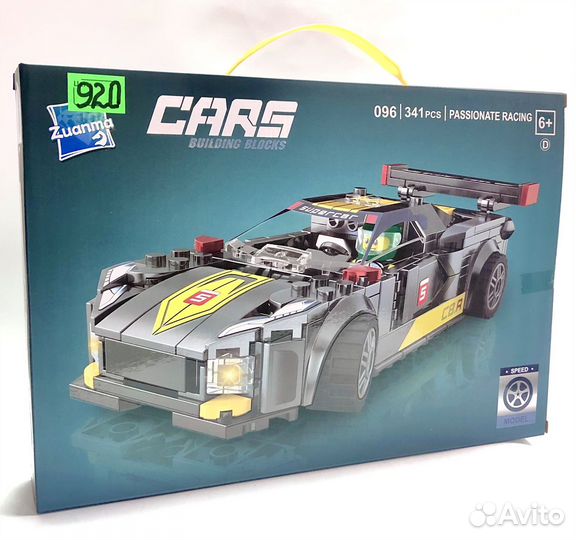 Машинка конструктор техника technical спорт кар