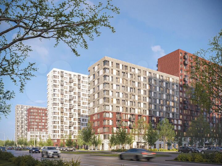 3-к. квартира, 59,4 м², 6/12 эт.