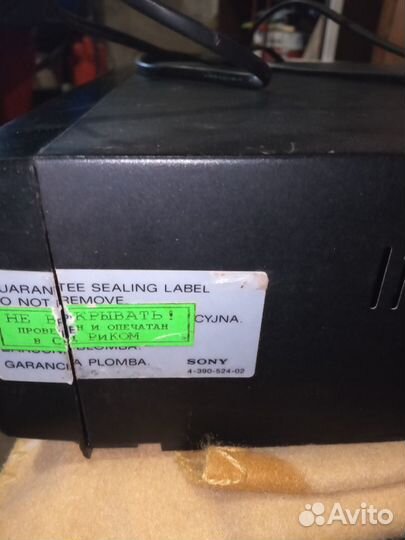 Видеомагнитофон Sony (Япония) оригинал из 90-х