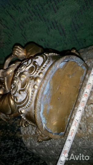 Индия бронза бог Ганеша Махараджа тантра