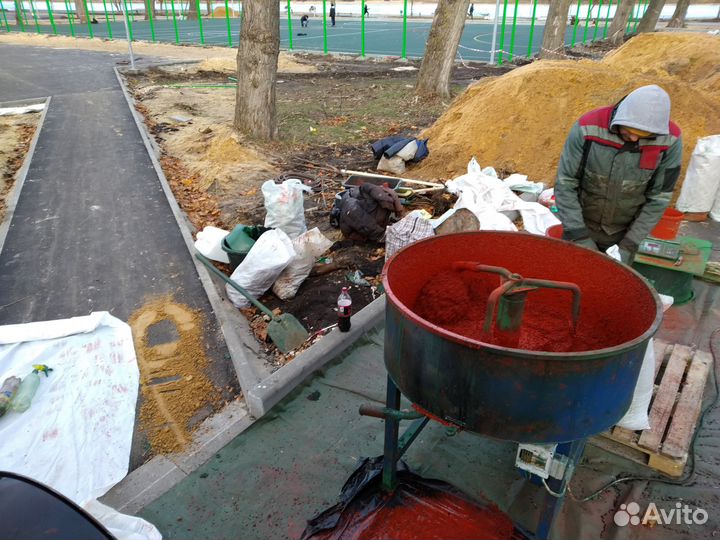 Миксер резиновой крошки в наличии