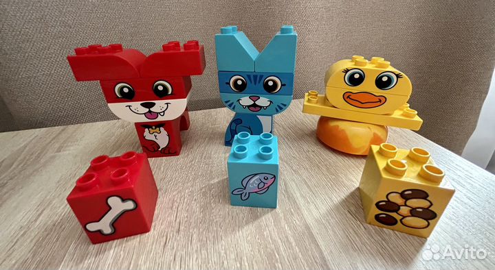 Конструктор lego duplo, книги