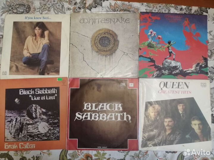 Зарубежный рок и др. на виниле