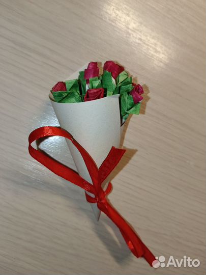 Бумажный букет