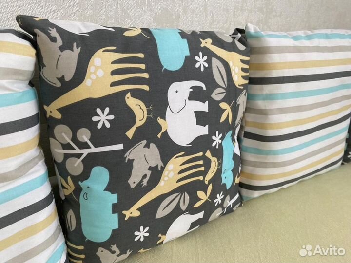 Бортики-подушки новые