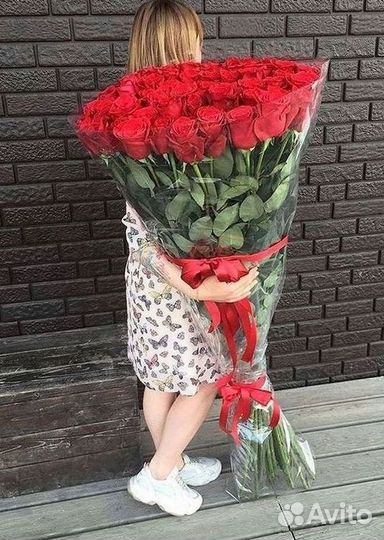 Высокие розы Гигантские розы с доставкой