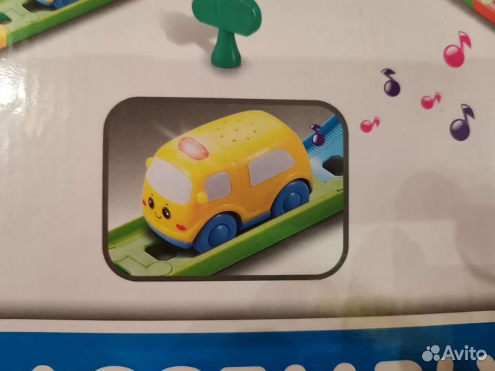Игрушка Дорога с музыкальной машинкой