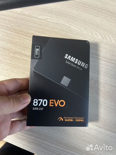 Новый ssd 1tb