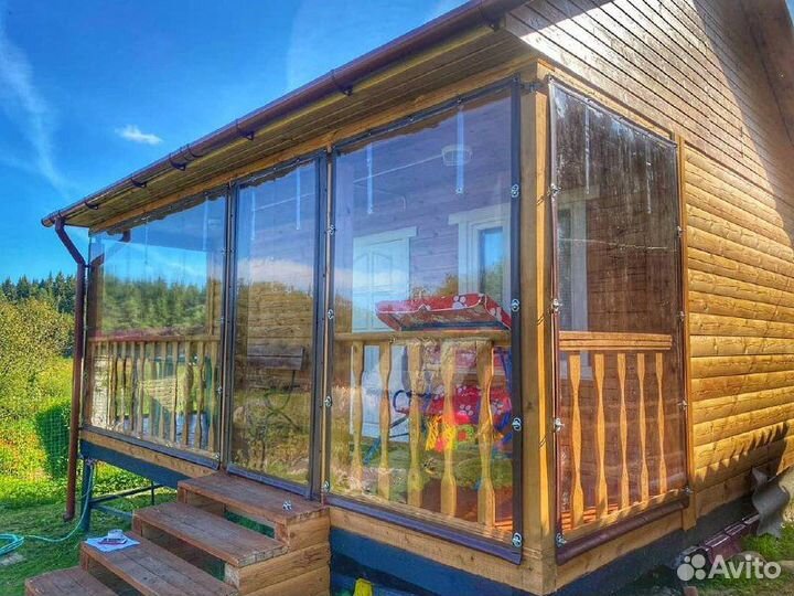 Мягкие и гибкие окна на веранду