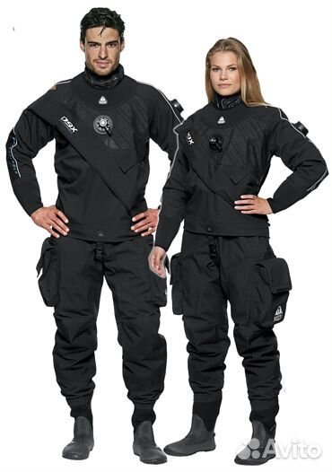 Женский сухой гидрокостюм для дайвинга D9x Extende