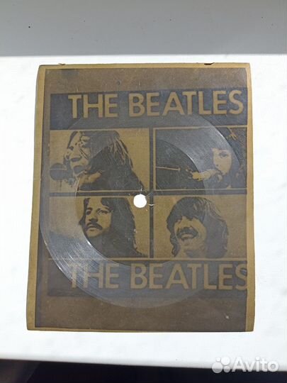 Виниловые пластинки the beatles