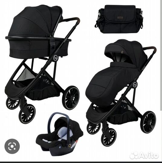 Коляска 3 в 1 bubago lira