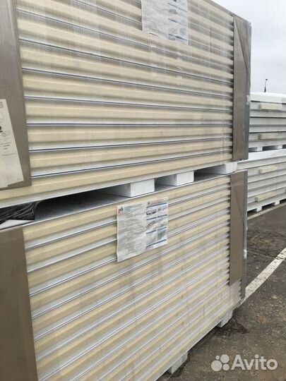 Cэндвич-панели PIR 100 мм ГОСТ 12