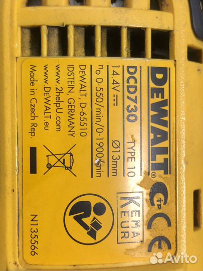 Dewalt DCD730