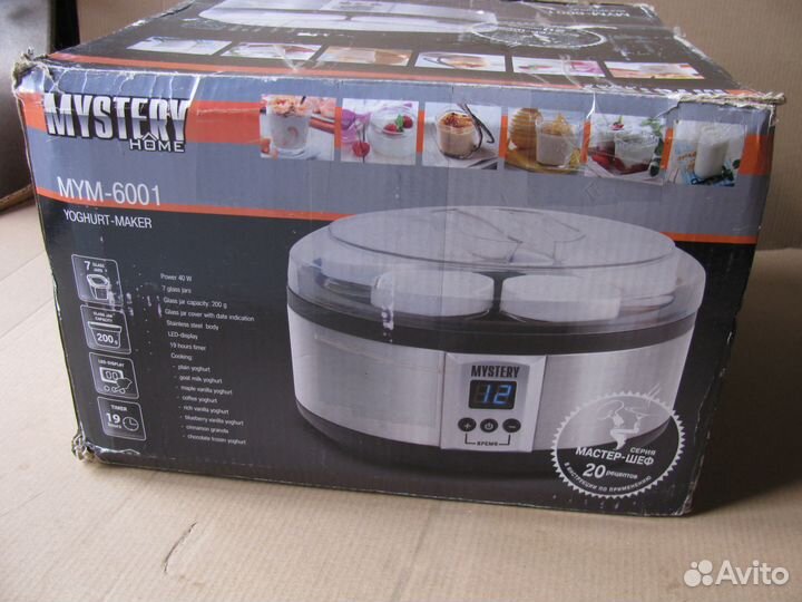 Йогуртница Mystery home MYM-6001